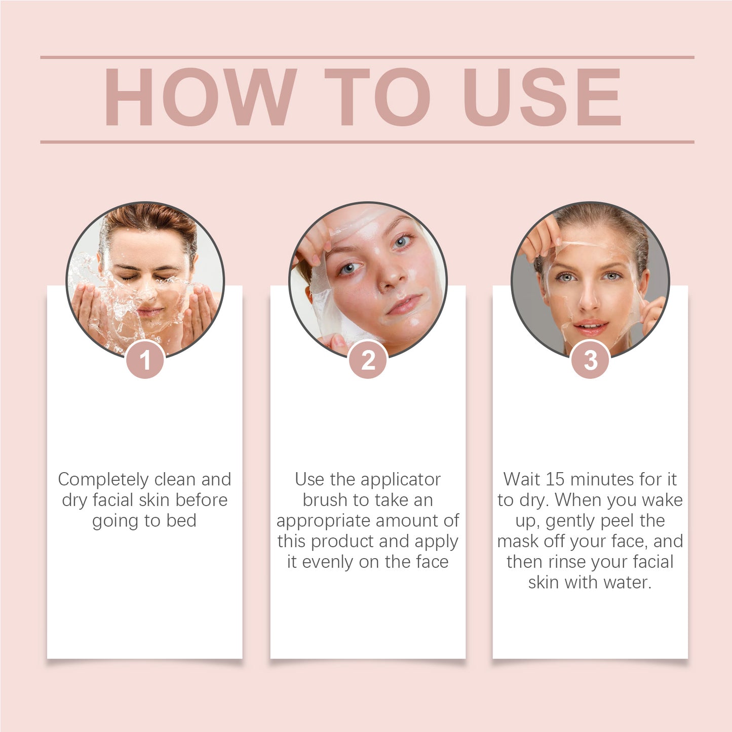 Hoygi Collagen Peel And Tear Mask, Moisturizing And Nourishing Skin, Cleaning Pores And Moisturizing Tear Mask