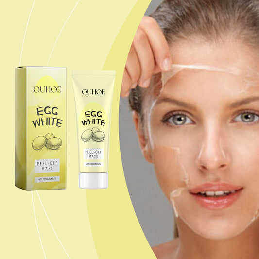 OUHOE Exfoliating Peel Mask Facial Cleansing Blackhead Gentle Non-Tight Moisturizing Peel Mask