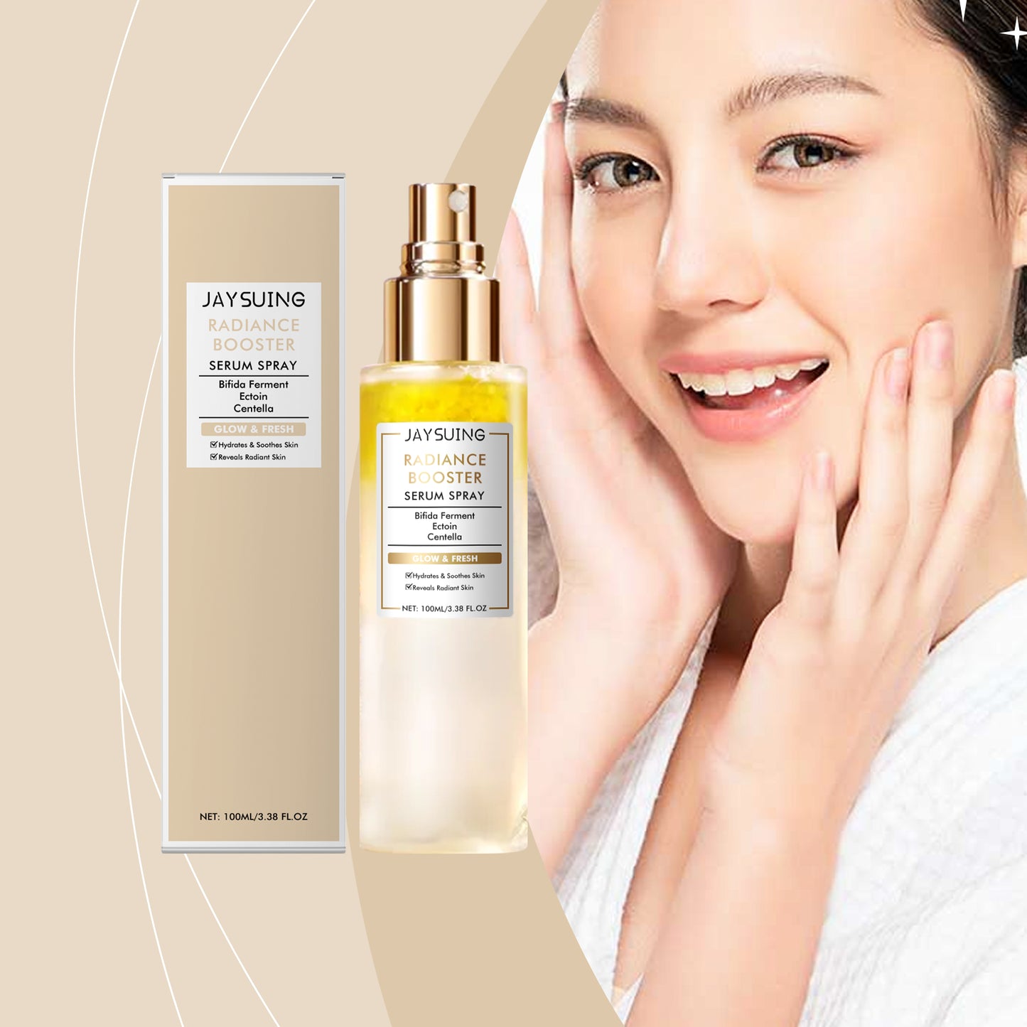 Jaysuing Brightening, Moisturizing And Soothing Spray: Hydrating, Soothing Redness And Nourishing The Skin. Daily Hydrating Spray