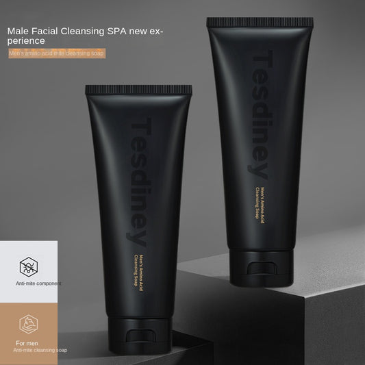 Oil Control Acne Removal Blackhead And Pore Shrinking Facial Cleanser For Men